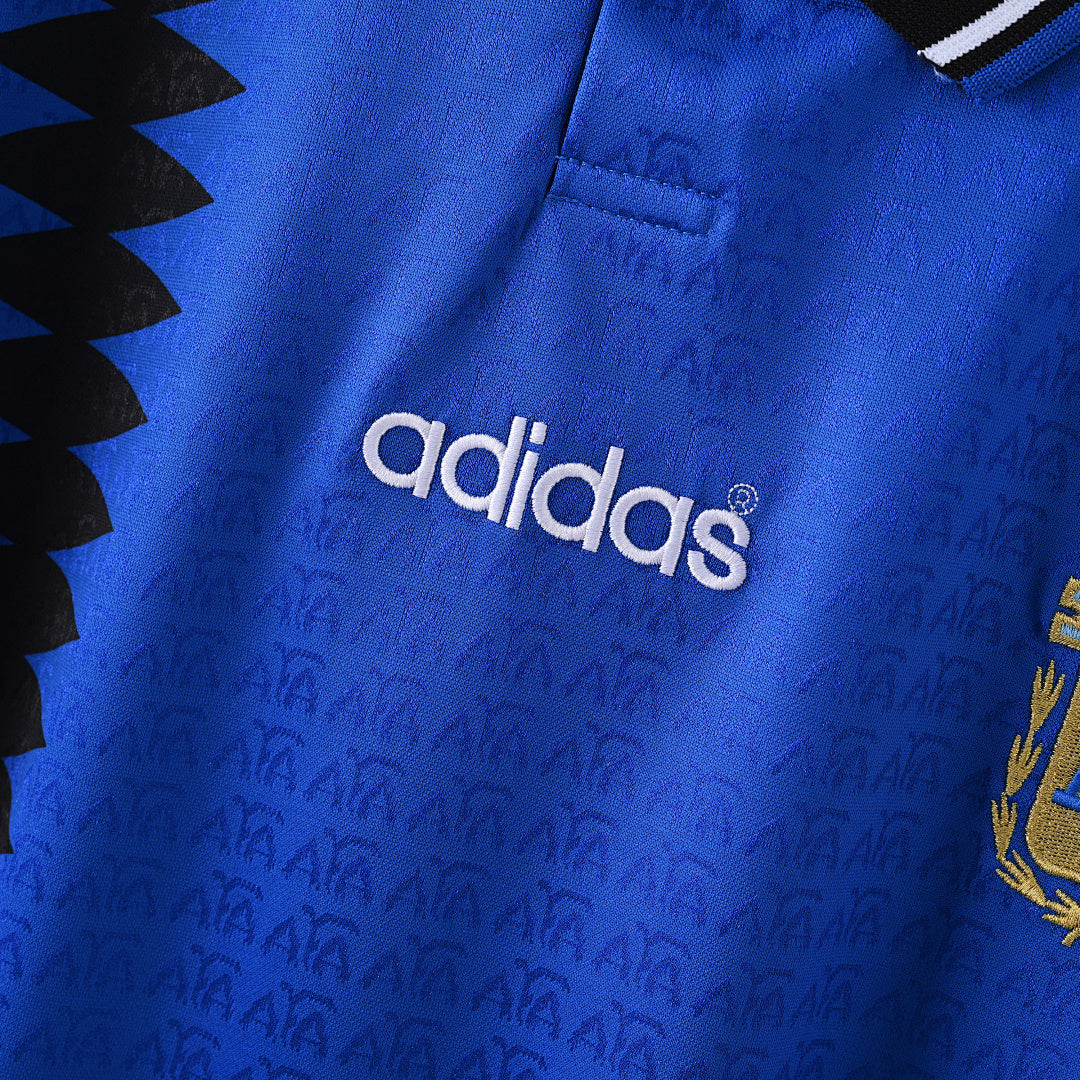 1994 Argentina Away Soccer Jersey