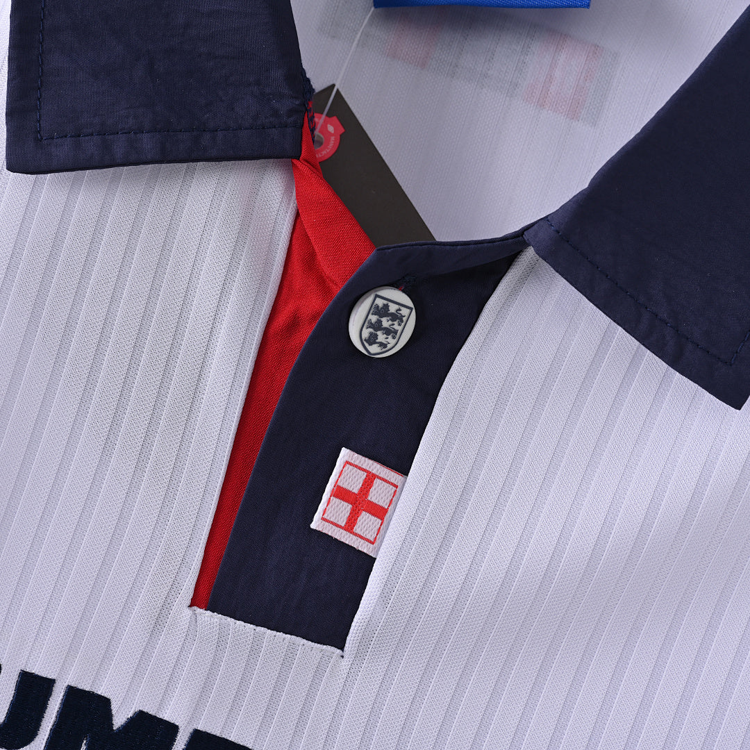 1998 England Home Soccer Jersey