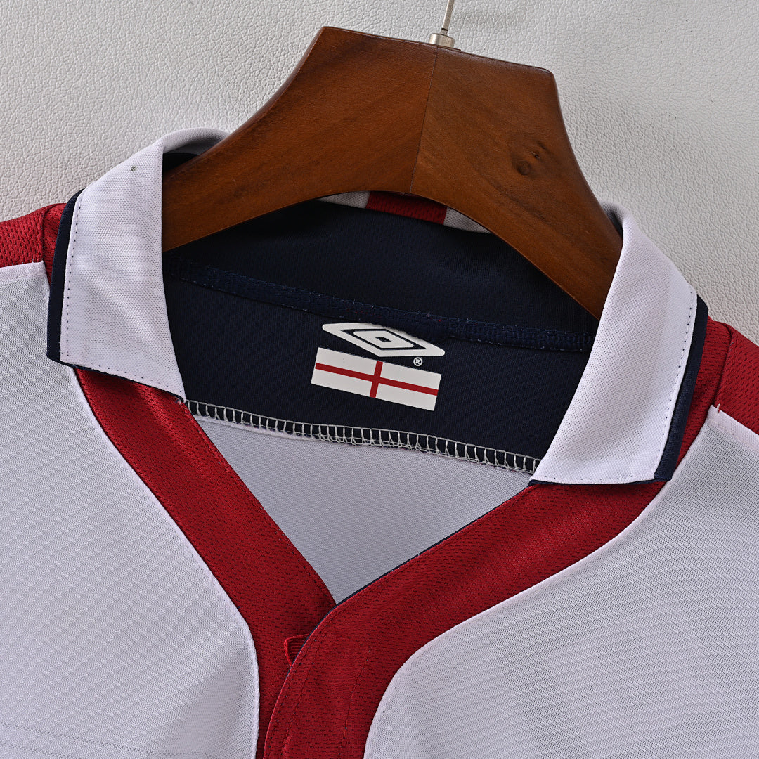 2004 England Home Soccer Jersey