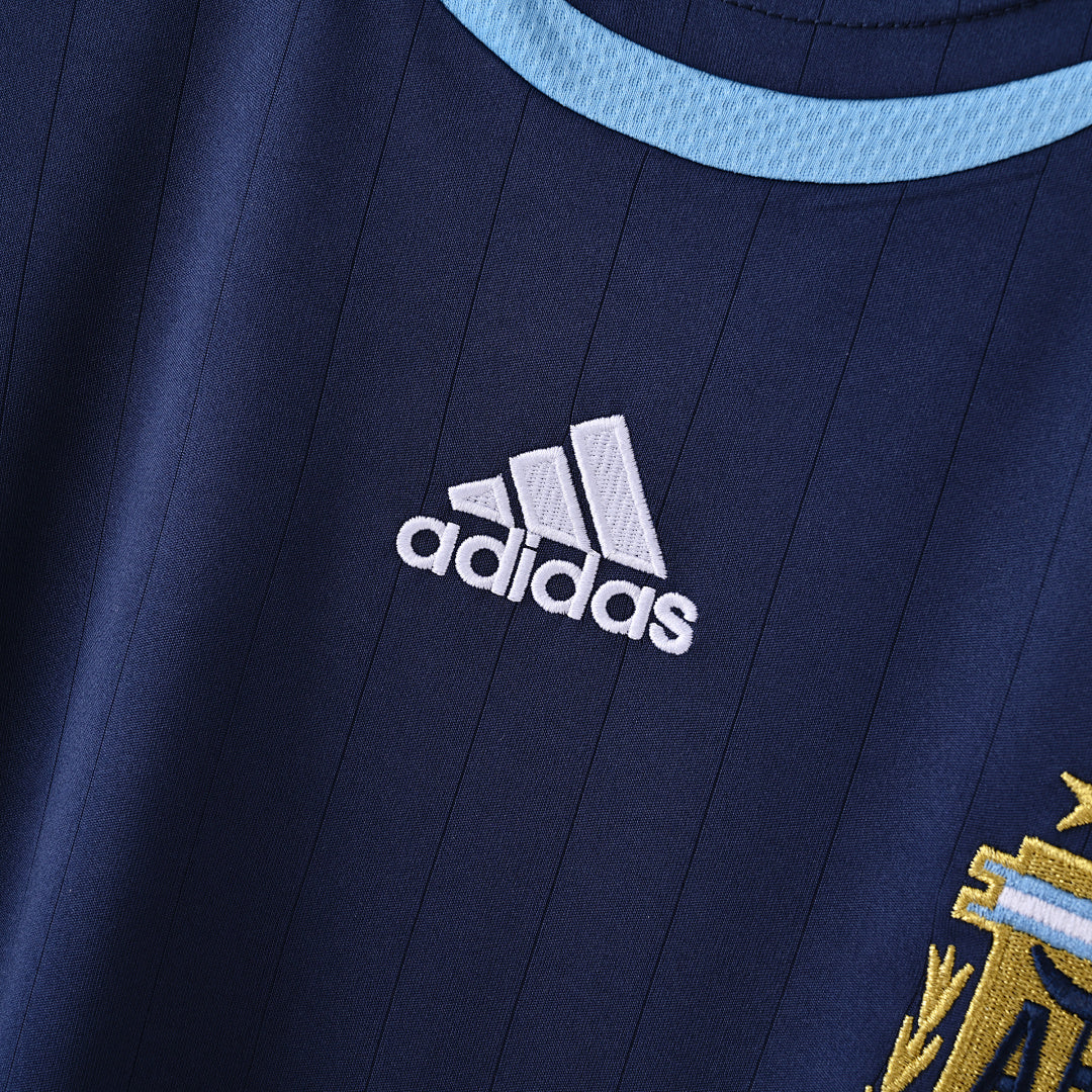 2006 Argentina Away Soccer Jersey World Cup