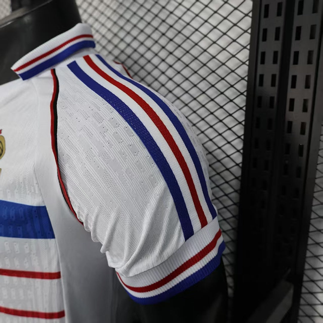 France Player Version Soccer Jersey Retro