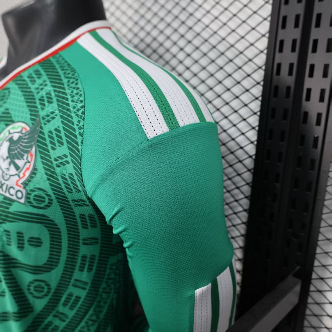 Mexico Soccer Jersey Long Sleeve