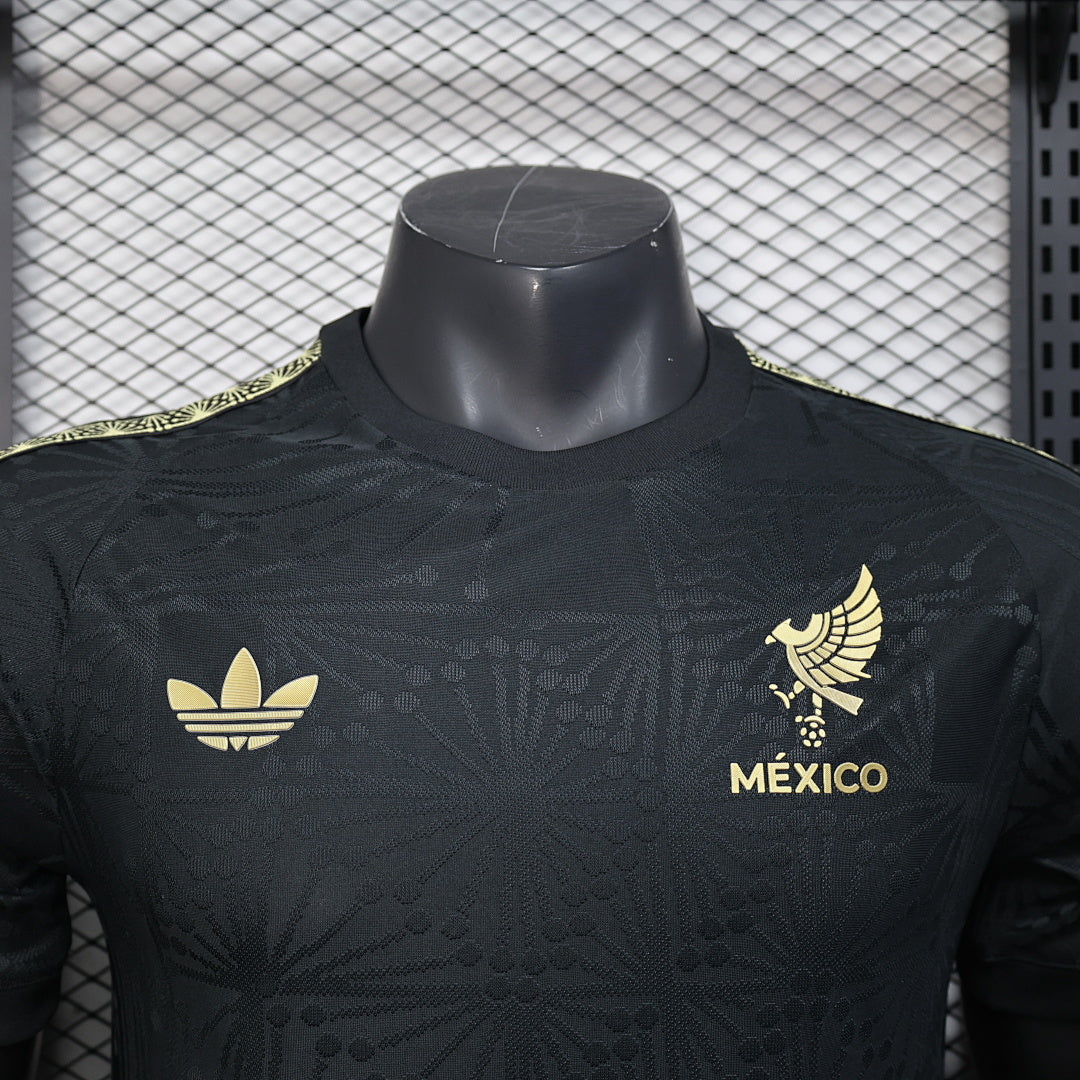 Mexico Player Version Soccer Jersey Special Edition Black