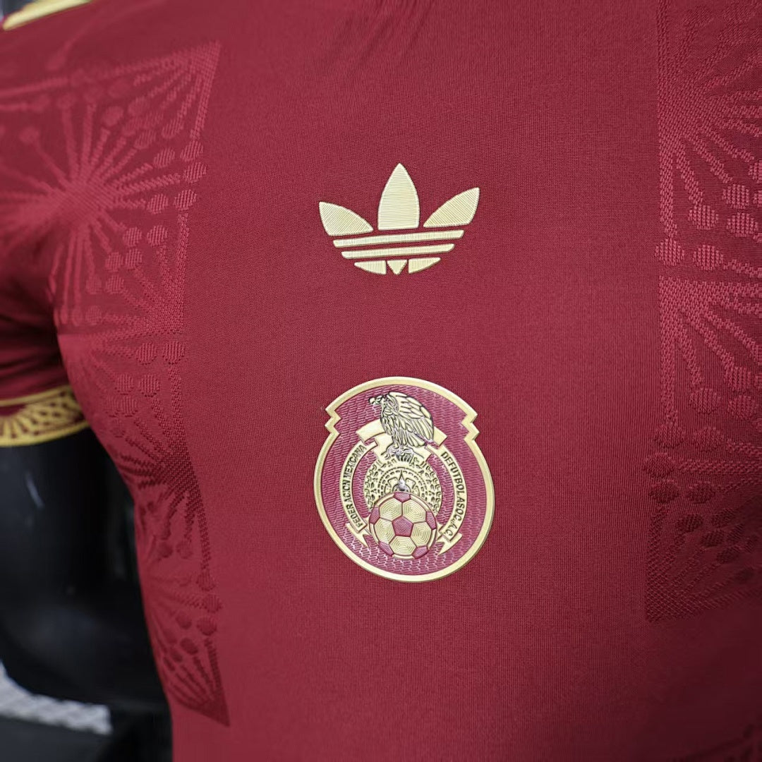 Mexico Player Version Soccer Jersey Red