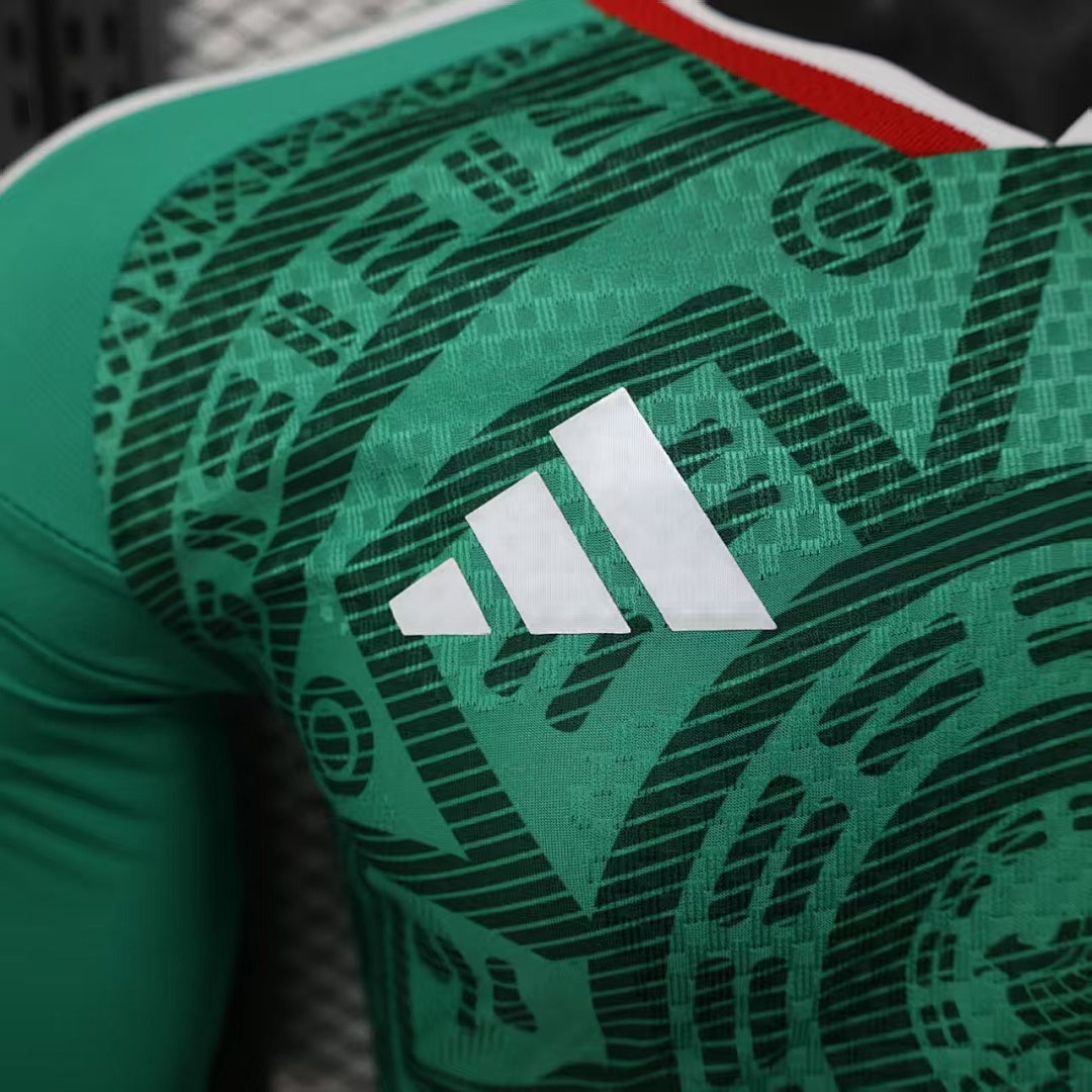 Mexico Soccer Jersey Long Sleeve