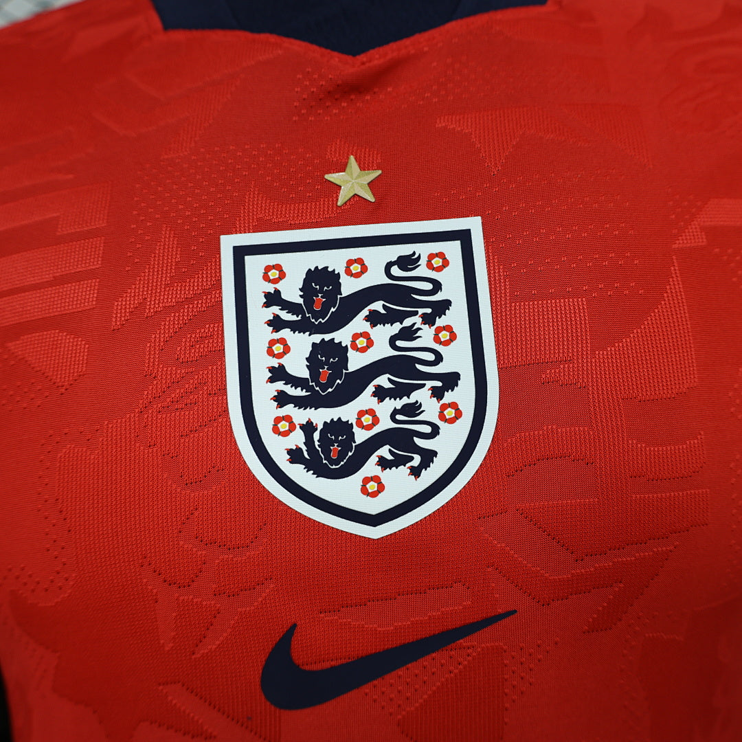 England Away Player Version Soccer Jersey