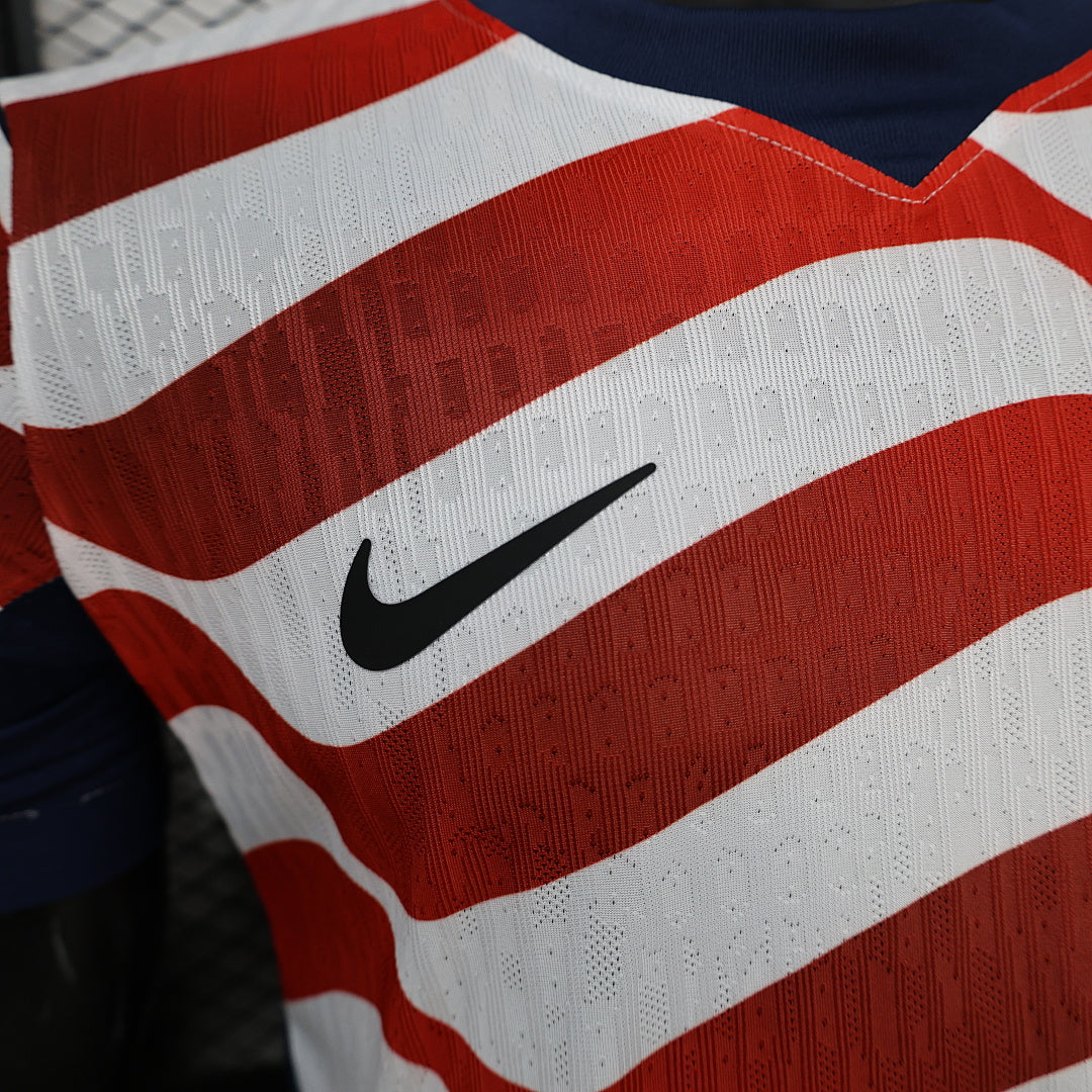 USA Home Player Version Soccer Jersey