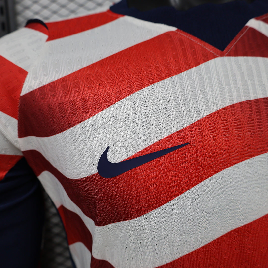 2026/27 USA Home Player Version Soccer Jersey Long Sleeve