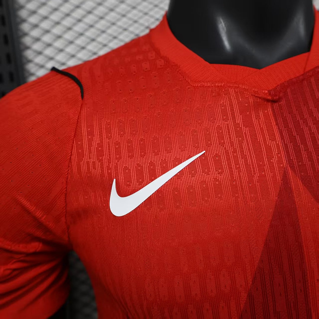 Canada Home Player Version Soccer Jersey