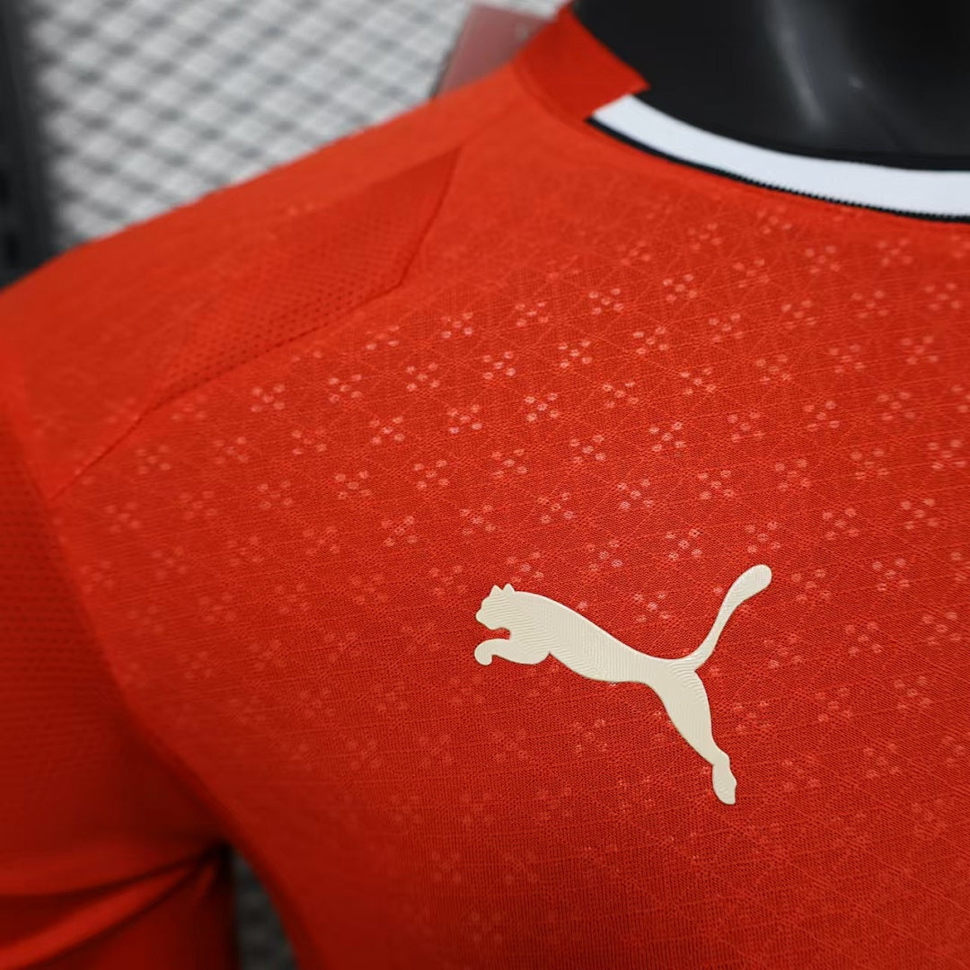 Portugal Home Player Version Soccer Jersey