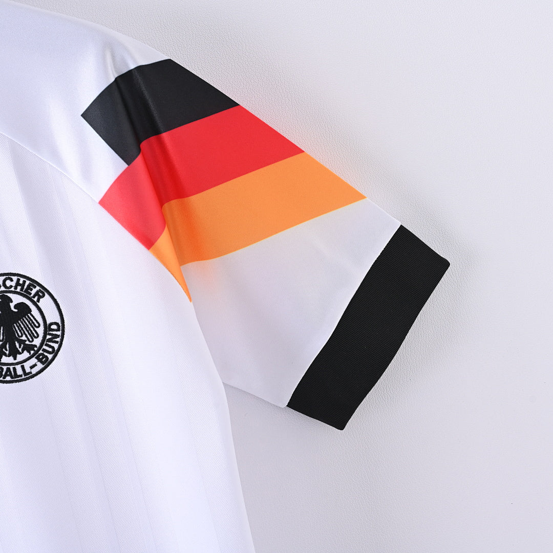 1990 Germany Home Soccer Jersey