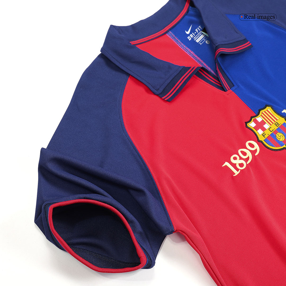 Retro 1999/00 Barcelona Home Soccer Jersey