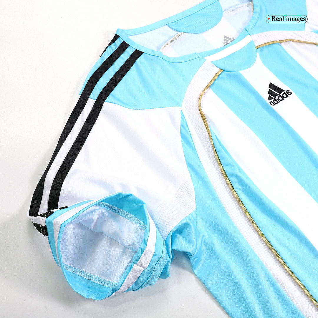 Retro MESSI #19 2006 Argentina Home Soccer Jersey
