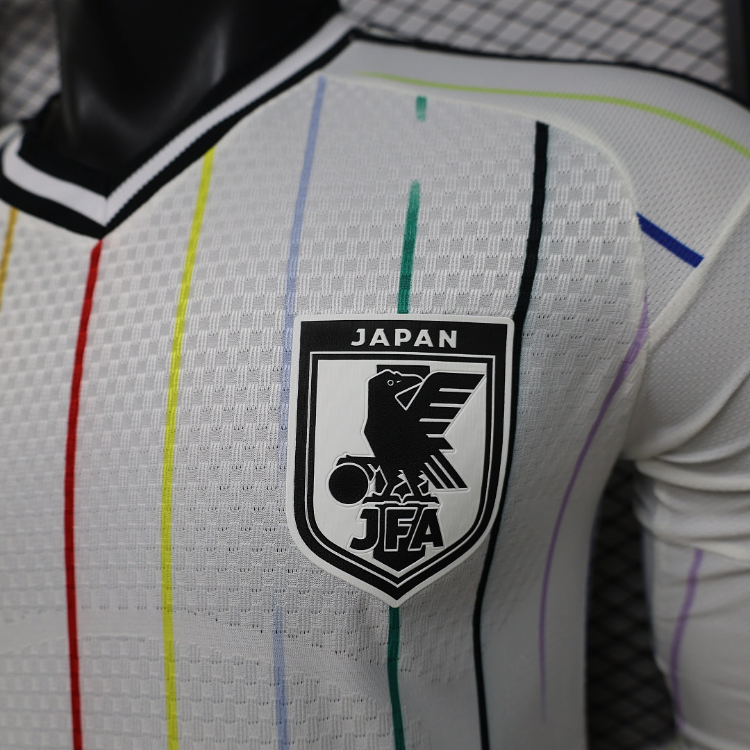 2026/27 Japan Away Player Version Soccer Jersey Long Sleeve