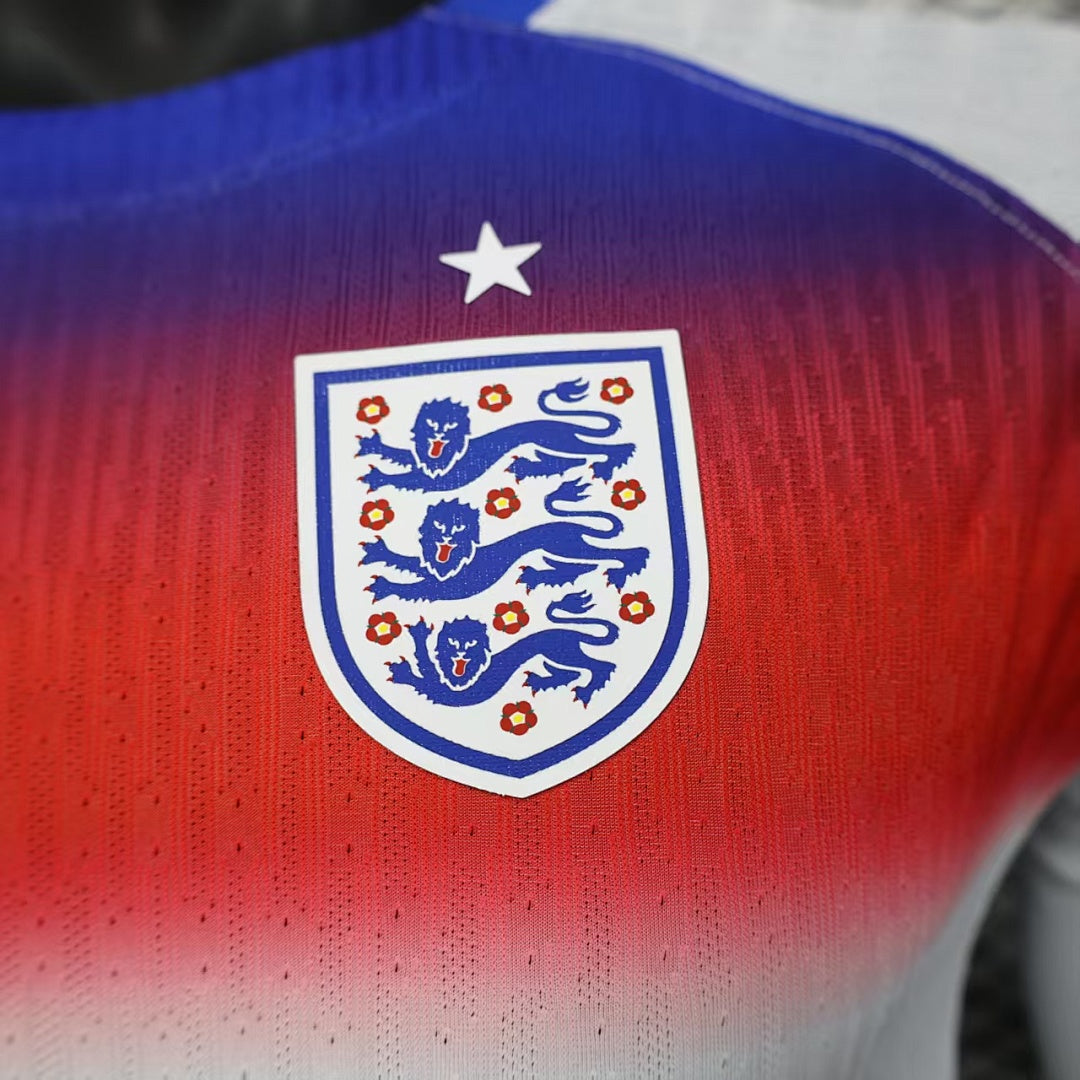 England Player Version Soccer Jersey Long Sleeve