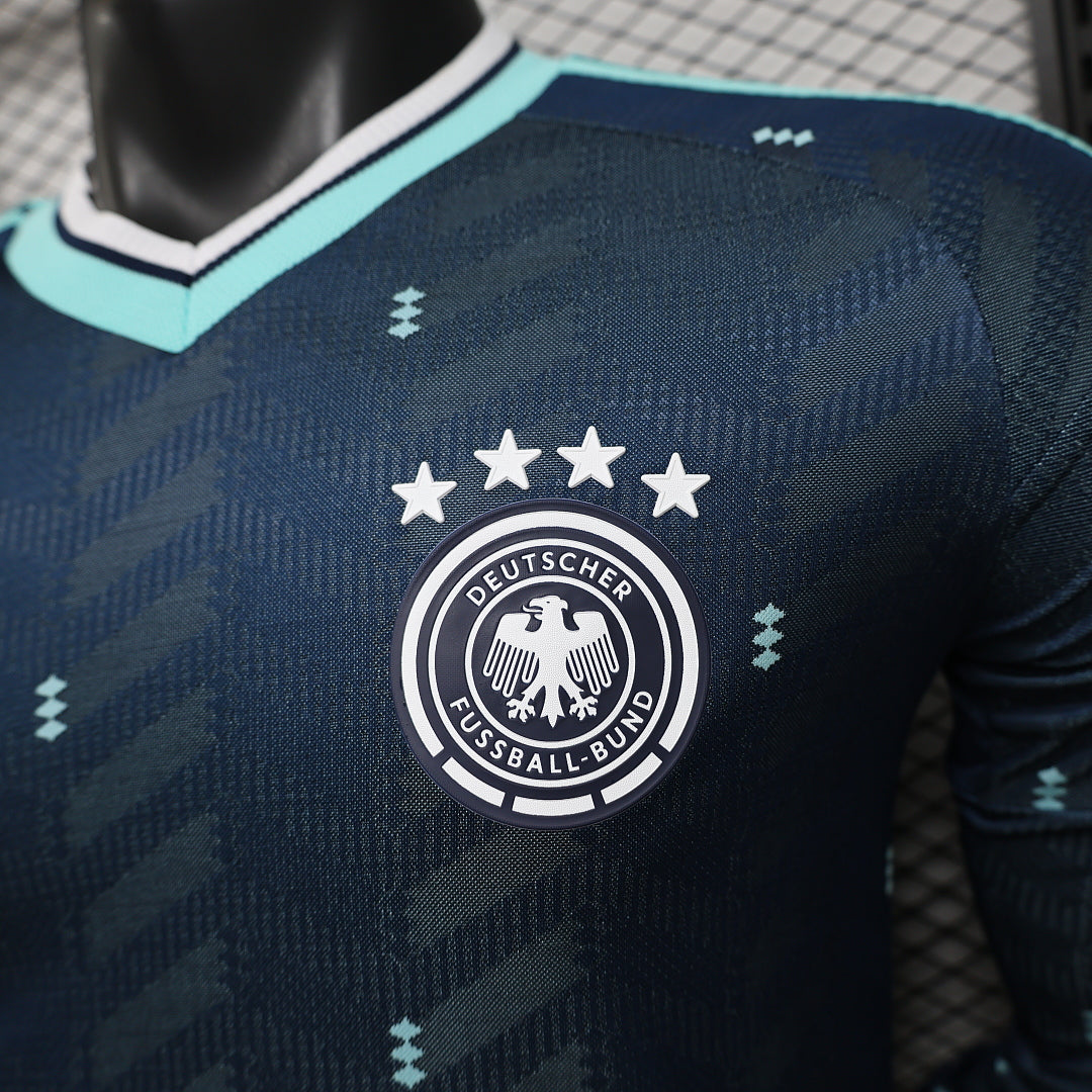 2026/27 Germany Away Player Version Soccer Jersey Long Sleeve