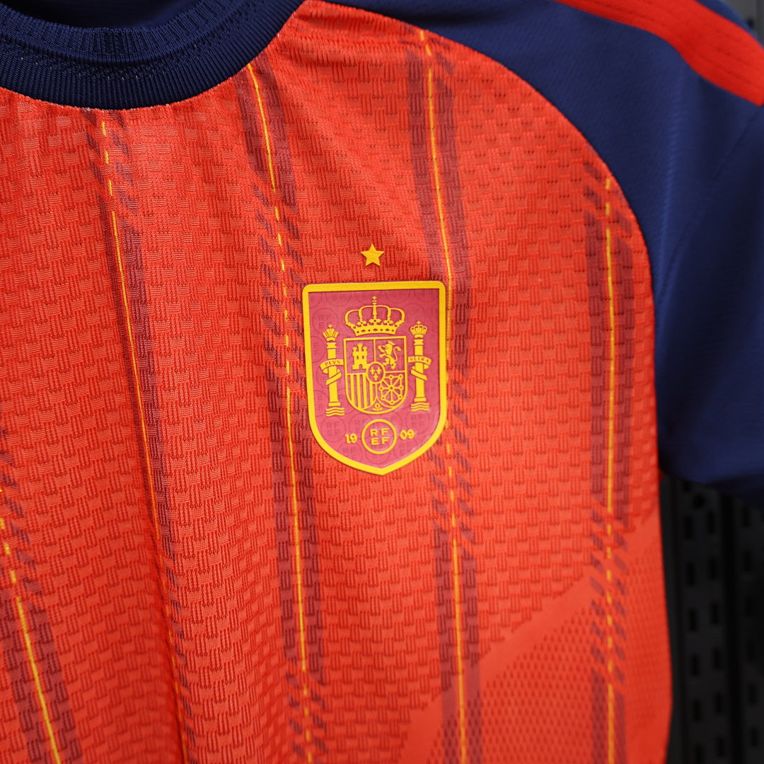 Spain Home Soccer Jersey