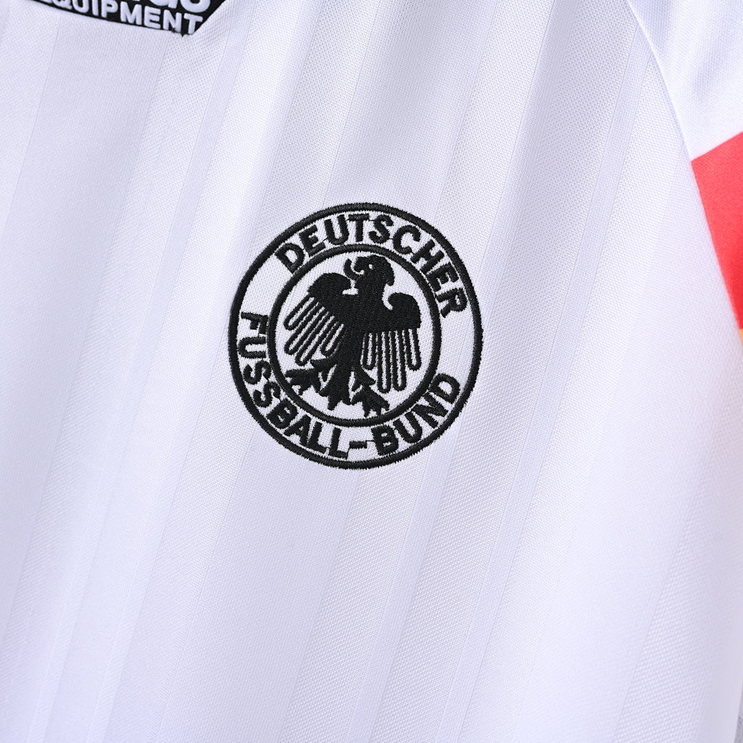 1990 Germany Home Soccer Jersey