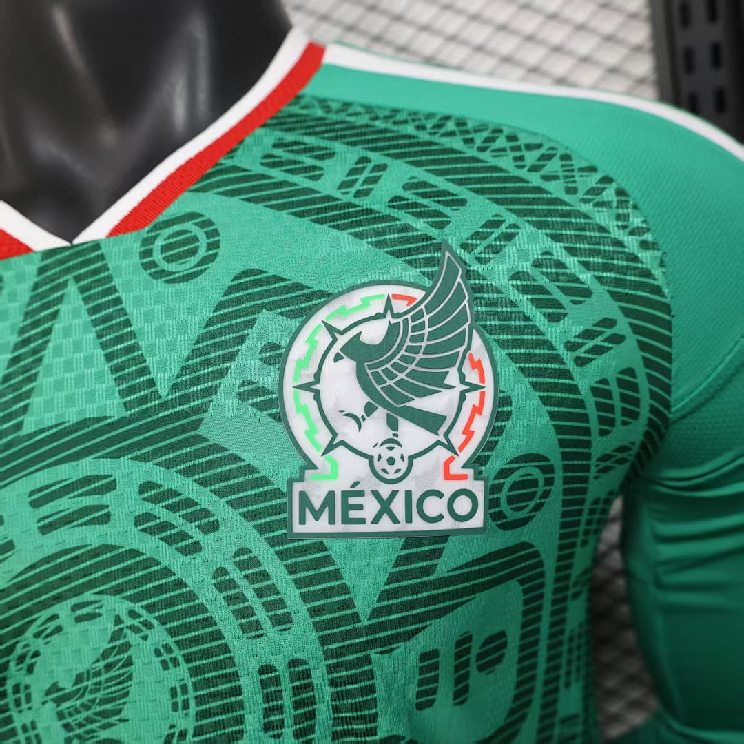 Mexico Soccer Jersey Long Sleeve