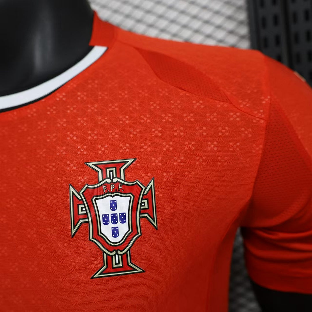 Portugal Home Player Version Soccer Jersey