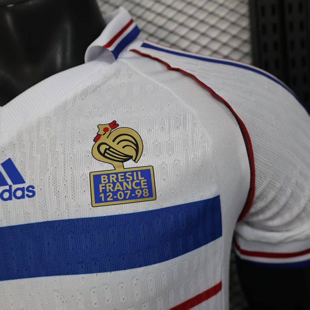 France Player Version Soccer Jersey Retro