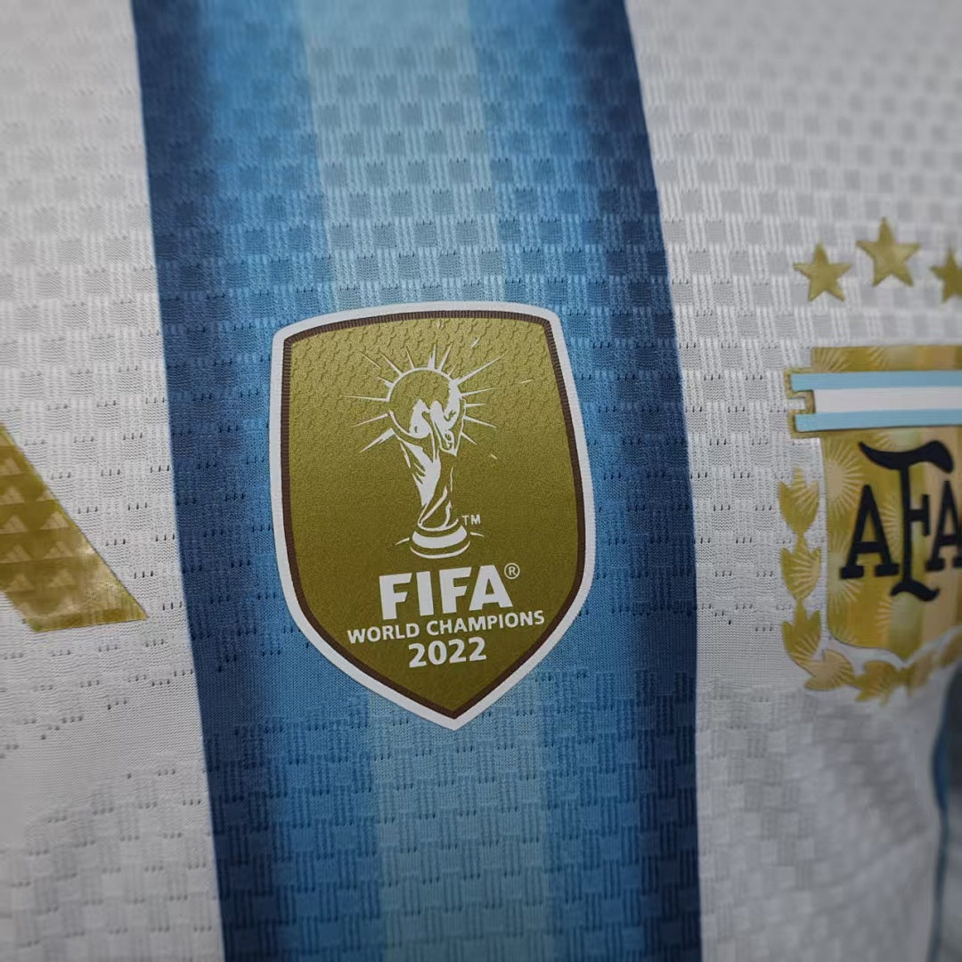 Argentina Home Soccer Jersey Long Sleeve