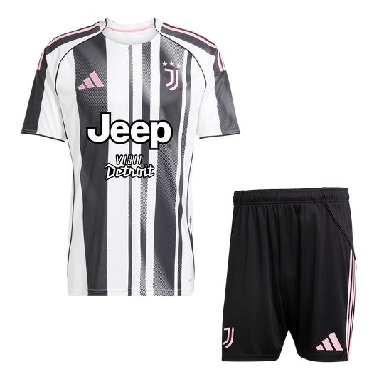 Juventus Home Soccer Uniform Kits 2025/26