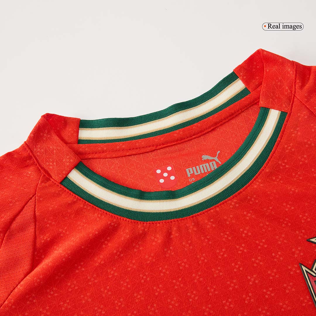 Authentic  RONALDO #7 Portugal Home Soccer Jersey 2025 Red