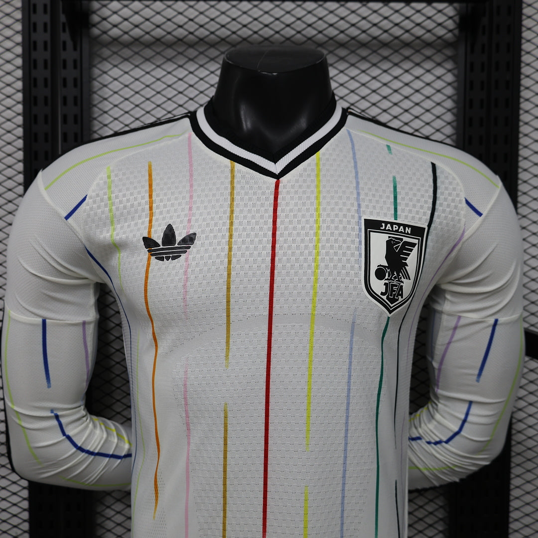 2026/27 Japan Away Player Version Soccer Jersey Long Sleeve