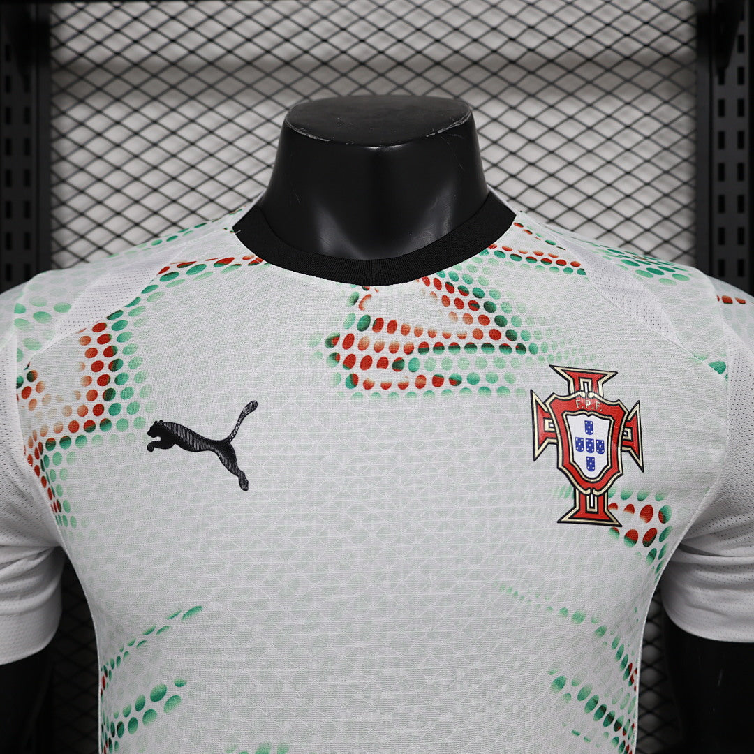 Portugal Away Player Version Soccer Jersey
