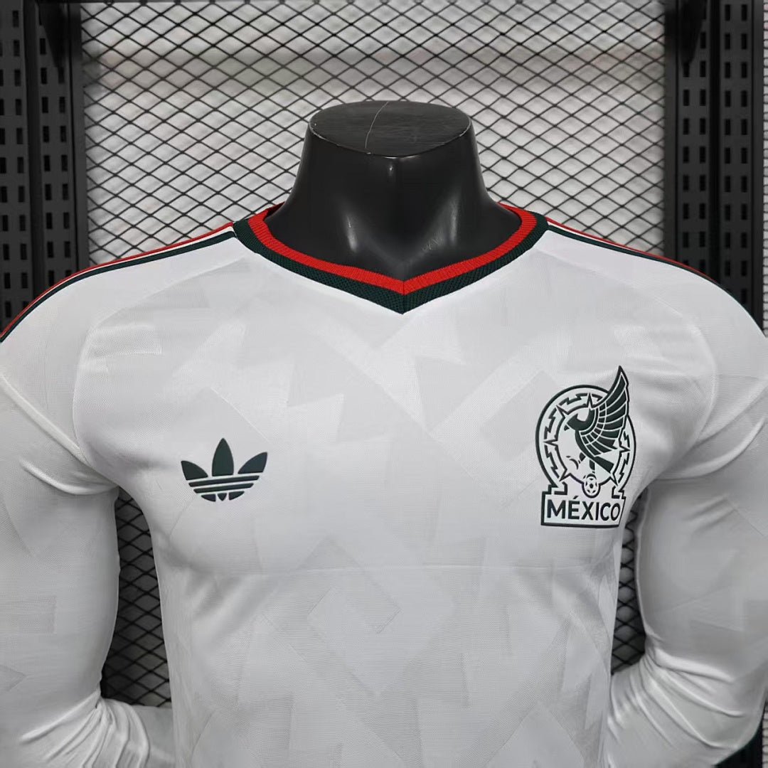 Mexico Away Soccer Jersey Long Sleeve