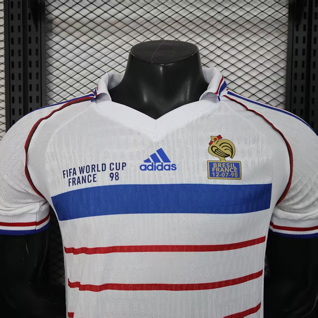 France Player Version Soccer Jersey Retro