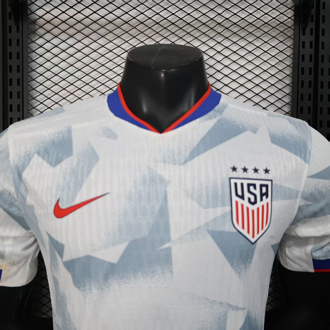 USA Home Player Version Soccer Jersey
