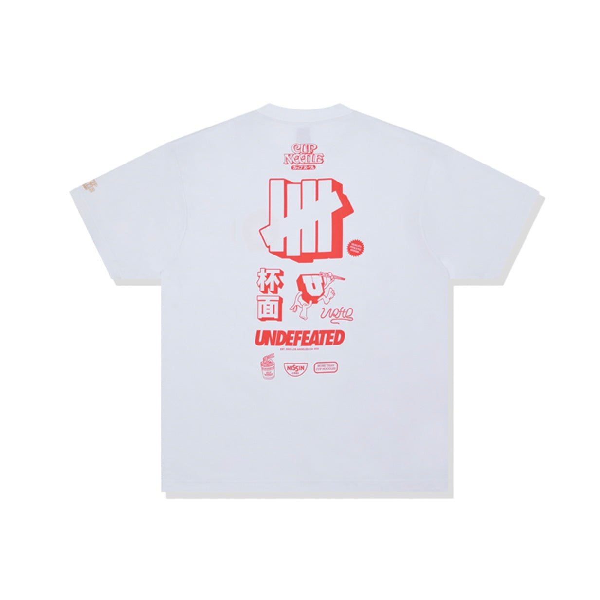 Undefeated White Graphic Tee 11