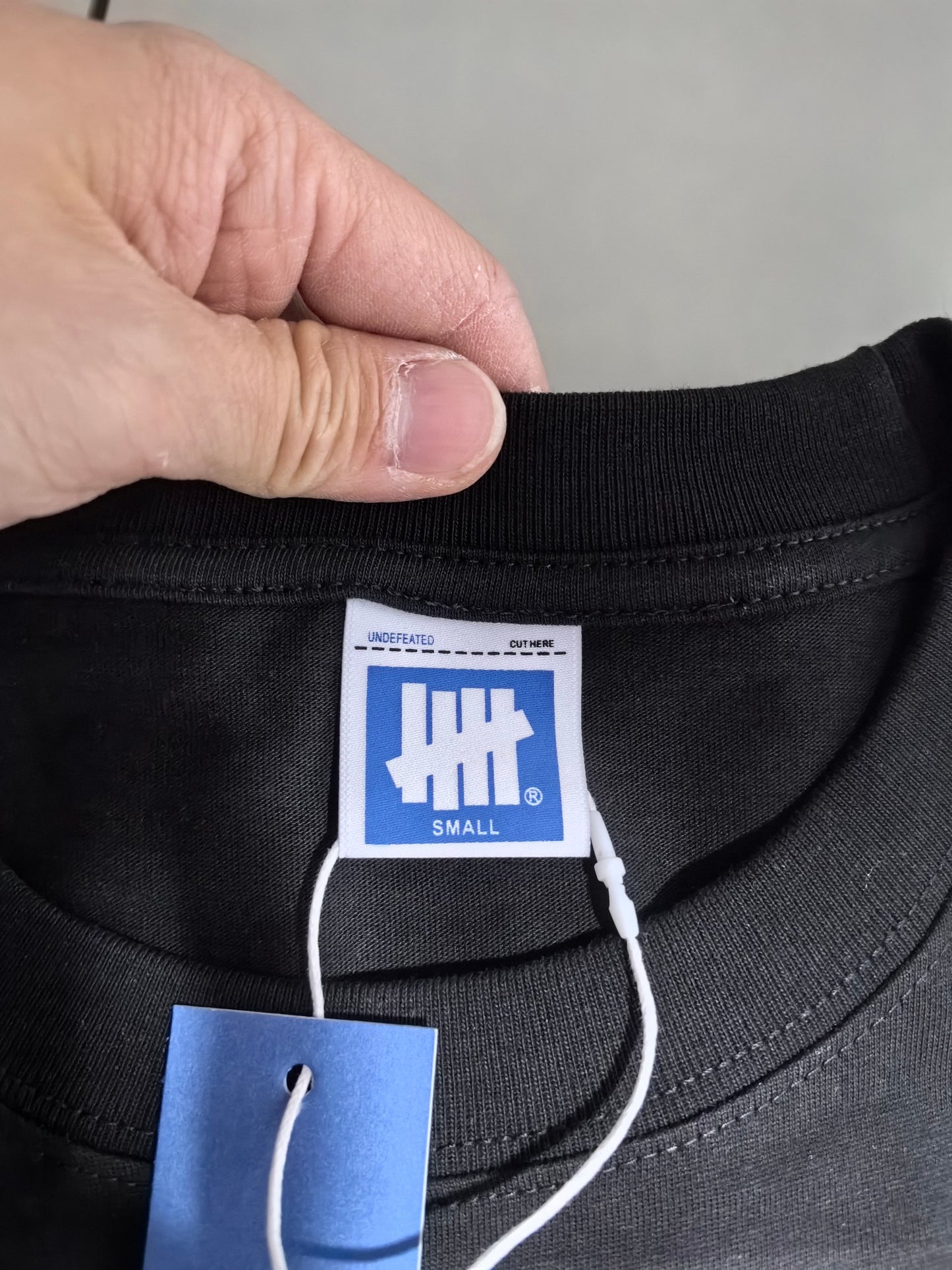 Undefeated Black Graphic Tee 12