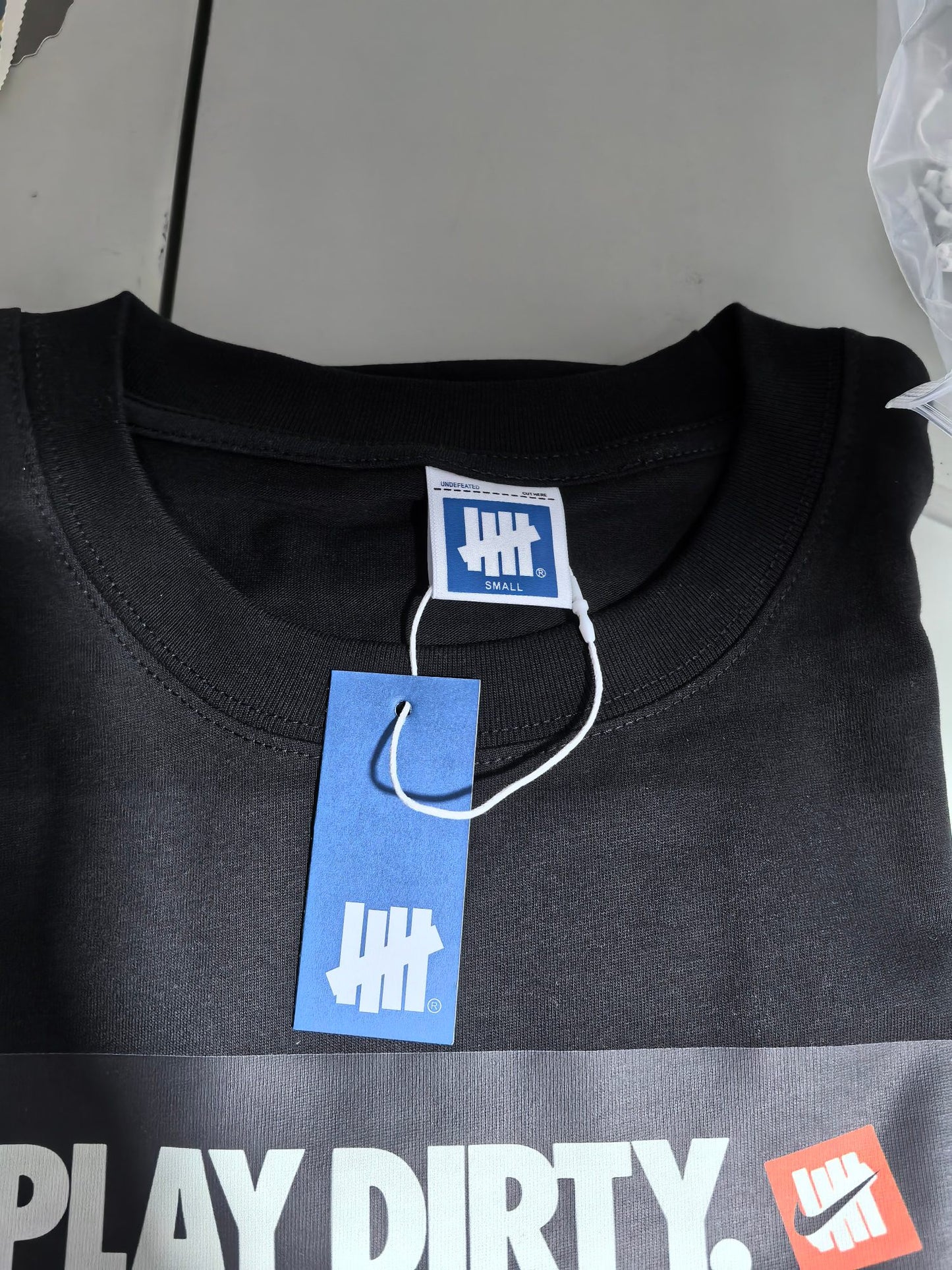 Undefeated Black Graphic Tee 12