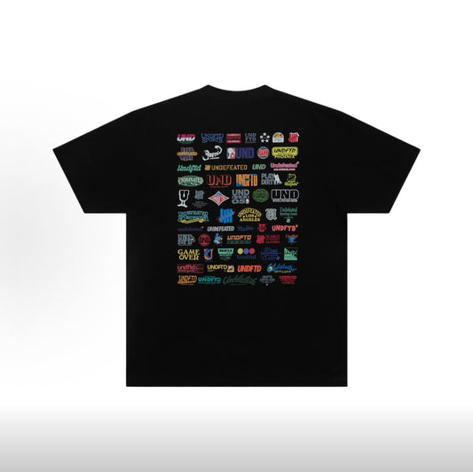 Undefeated Black Graphic Tee 04