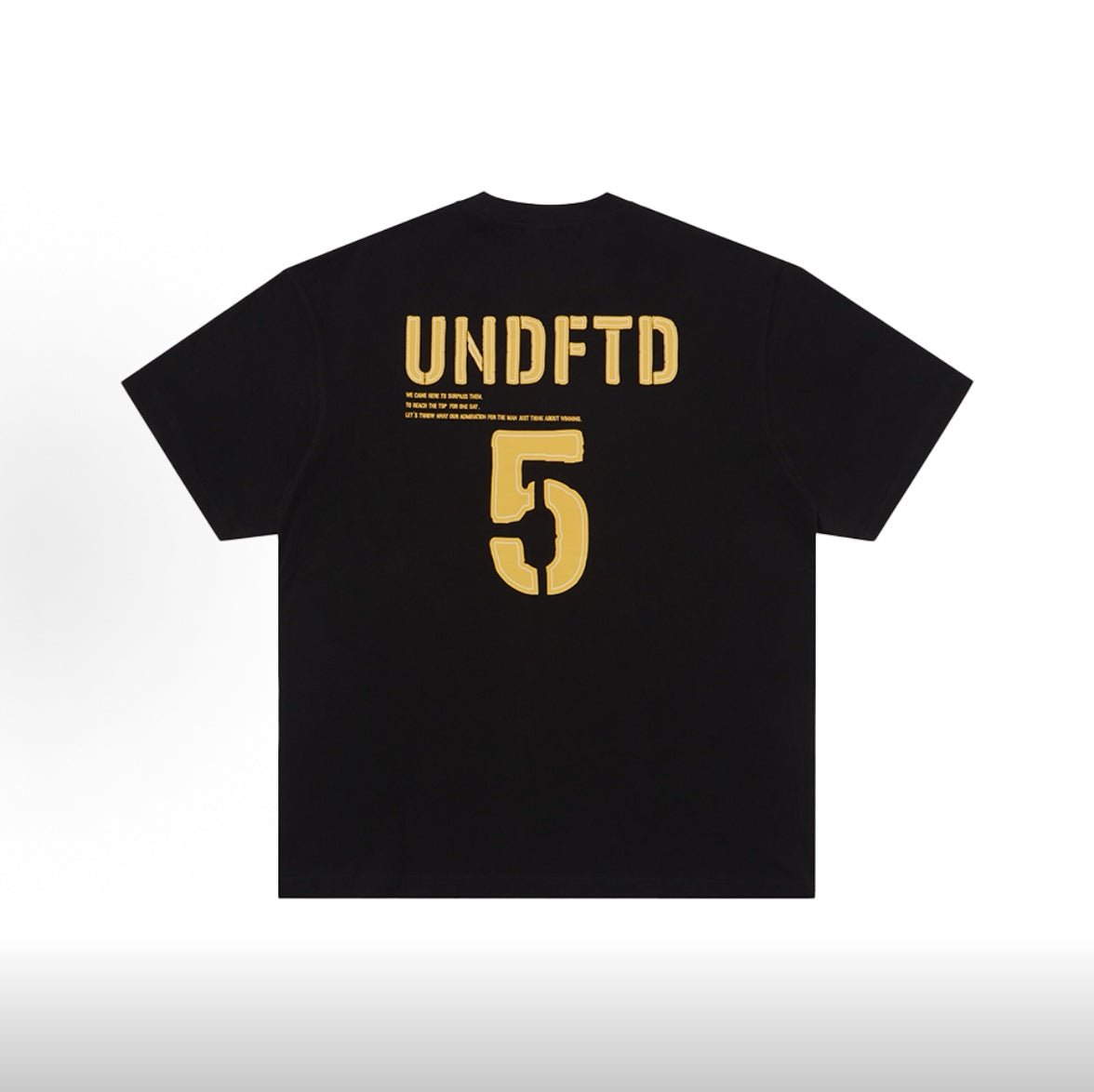 Undefeated Black Graphic Tee 21