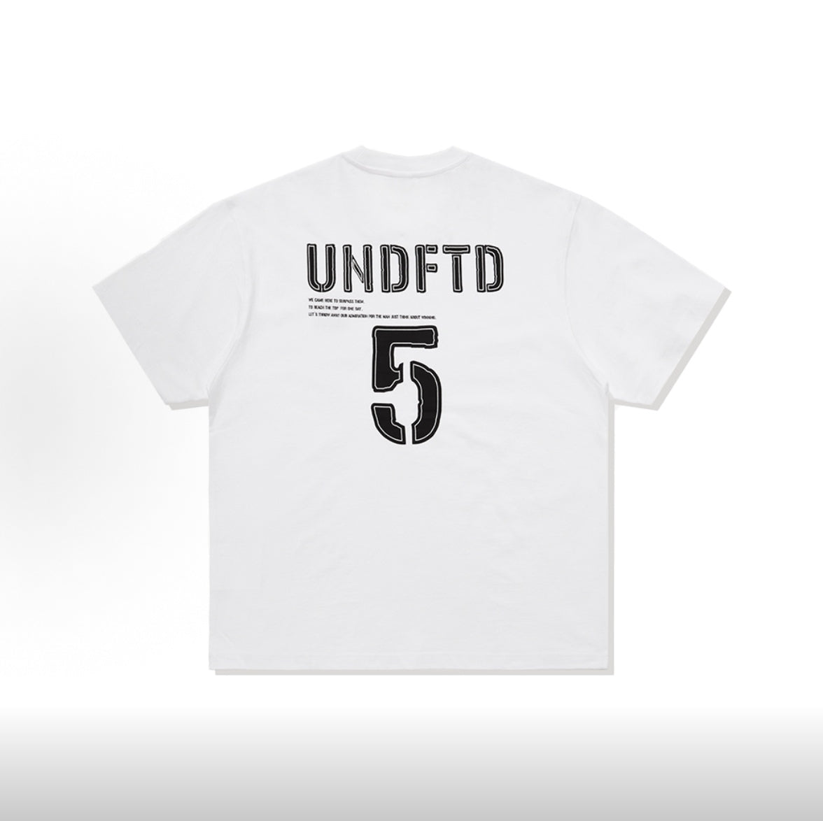 Undefeated White Graphic Tee 22