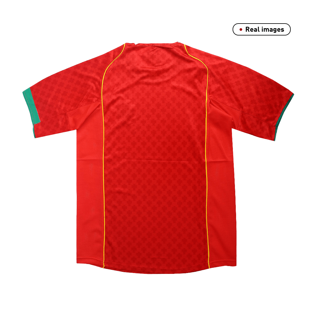 Retro 2004 Portugal Home Soccer Jersey -Euro Final