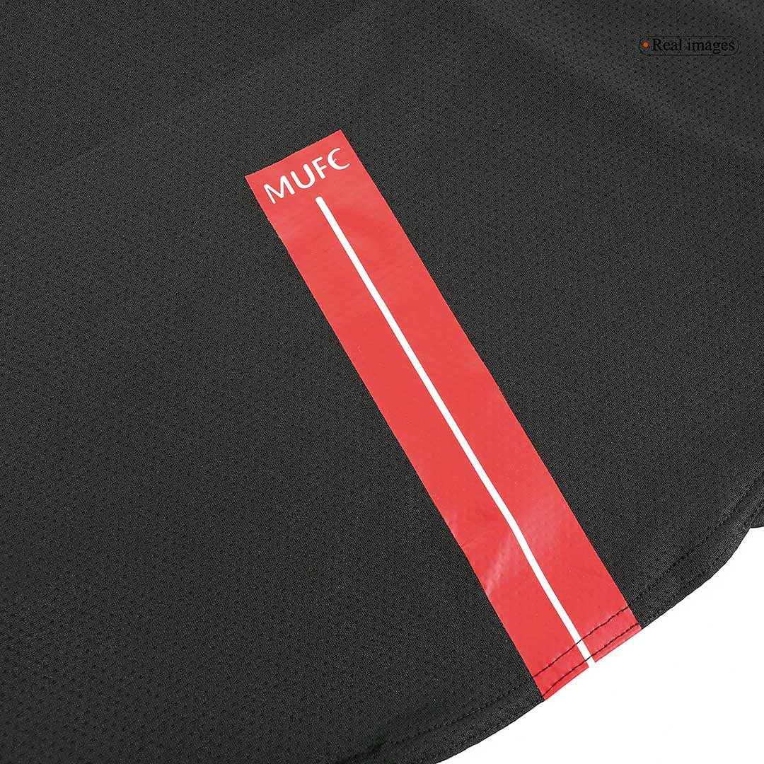 Retro ROONEY #10 2007/08 Manchester United Away Long Sleeve Soccer Jersey