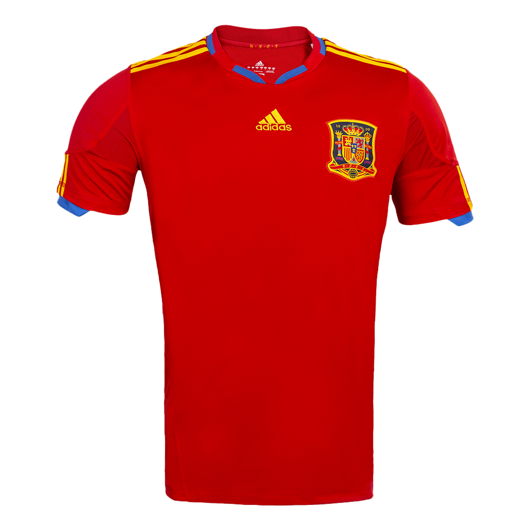 Retro 2010 Spain Home Soccer Jersey
