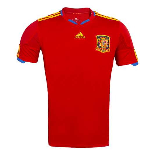 Retro 2010 Spain Home Soccer Jersey