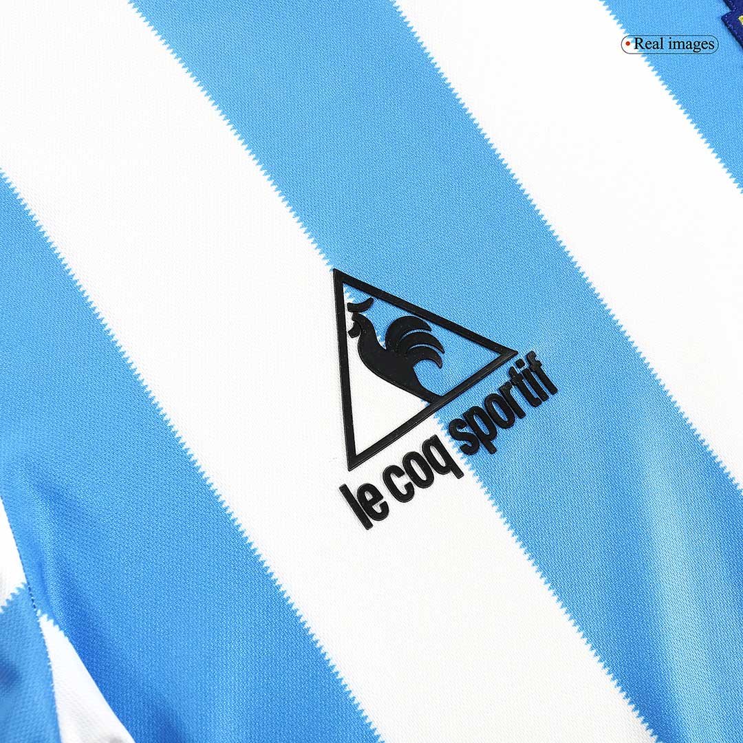Retro 1986 Argentina Home Soccer Jersey
