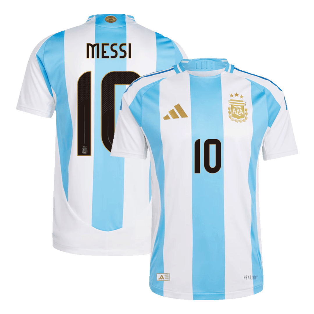 Authentic MESSI #10 Argentina Home Soccer Jersey Copa America 2024