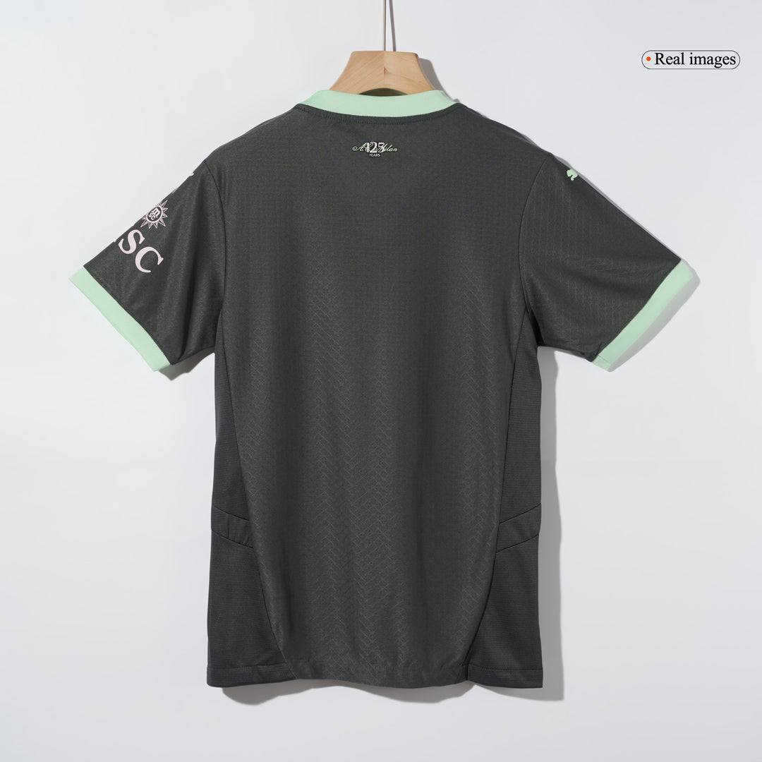 Authentic PULISIC #11 Soccer Jersey AC Milan Third Away Shirt 2024/25