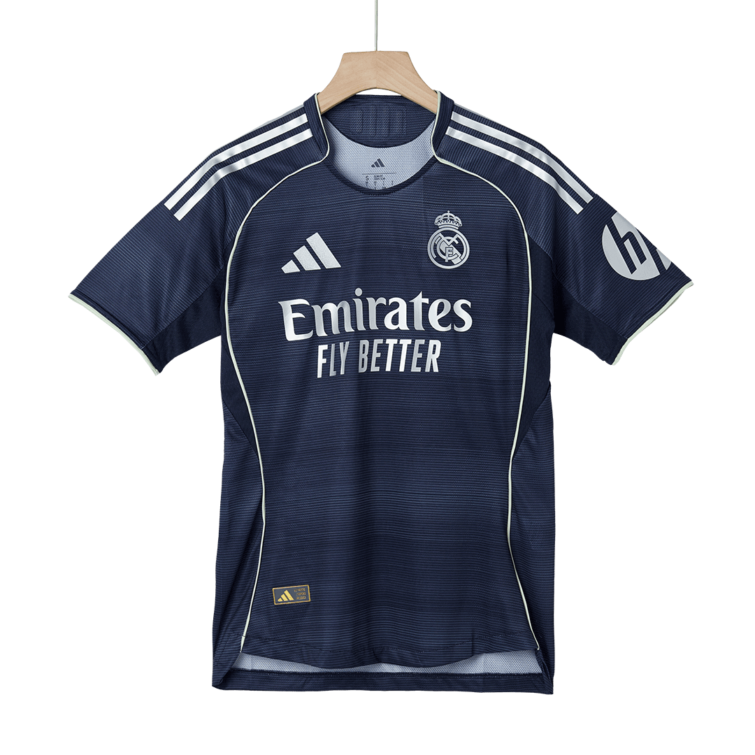Real Madrid Away Authentic Soccer Jersey 2025/26