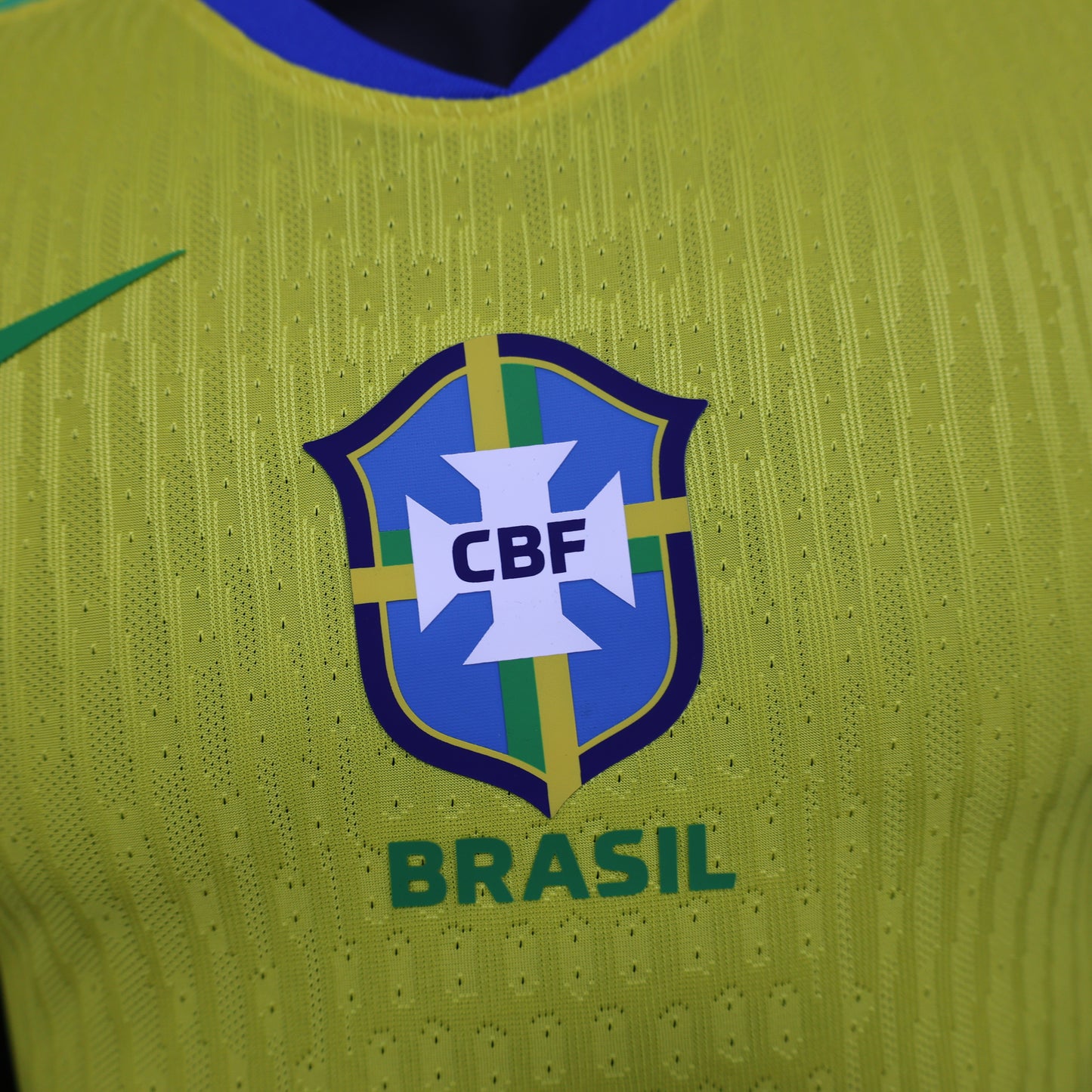 Brazil National Team Home Premium Soccer Jersey 25/26 (Authentic Player Version)