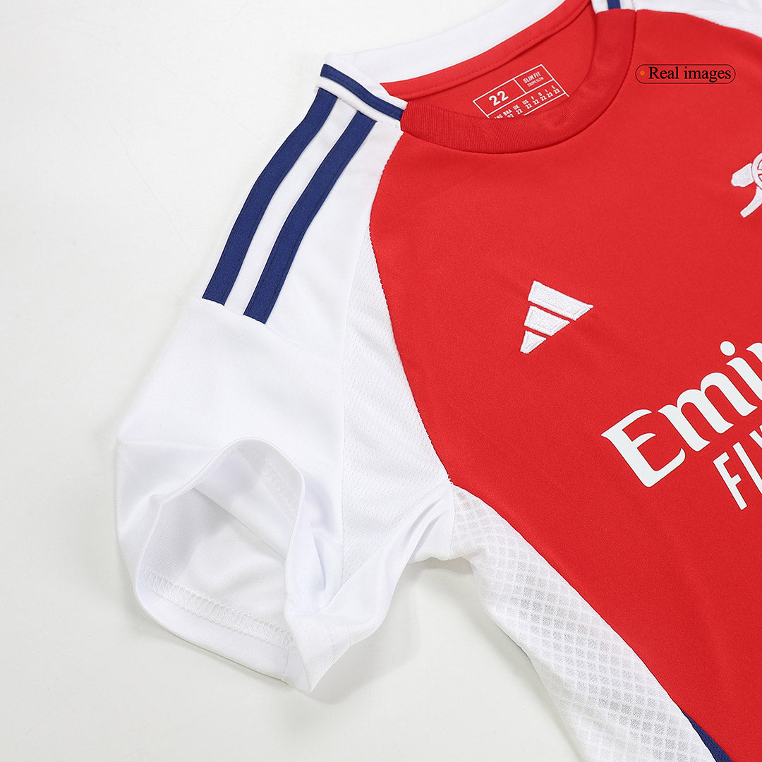 Kid's Arsenal Home Soccer Jersey Kit(Jersey+Shorts) 2024/25
