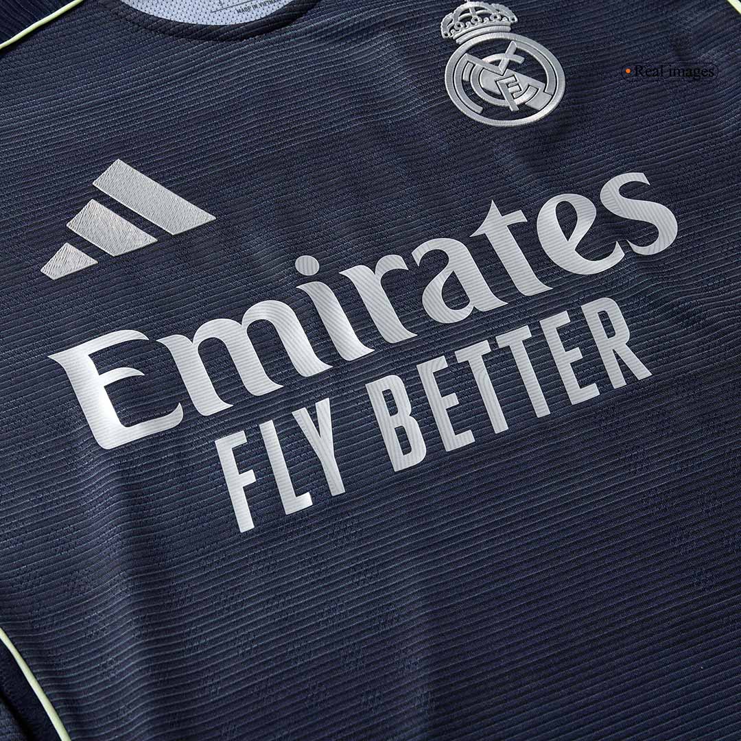Real Madrid Away Authentic Soccer Jersey 2025/26